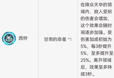 《原神》甘雨命座效果最新介绍