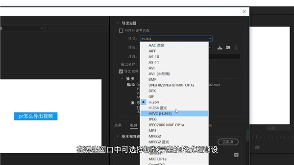《Premiere》视频导出教程