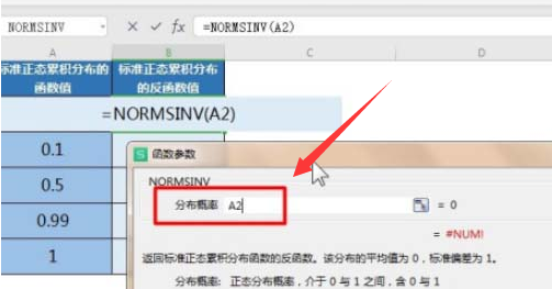 《excel》normsinv函数计算过程