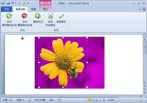 《word2010》图片背景如何去除