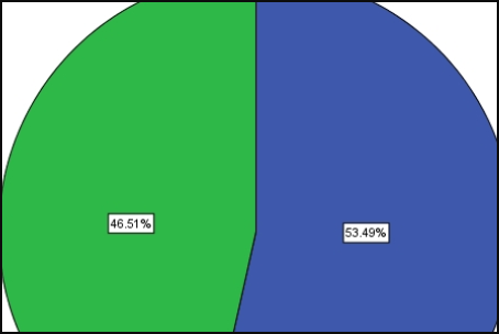 《spss》如何显示饼图上的百分比