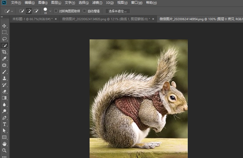 《photoshop》如何快速抠动物毛发