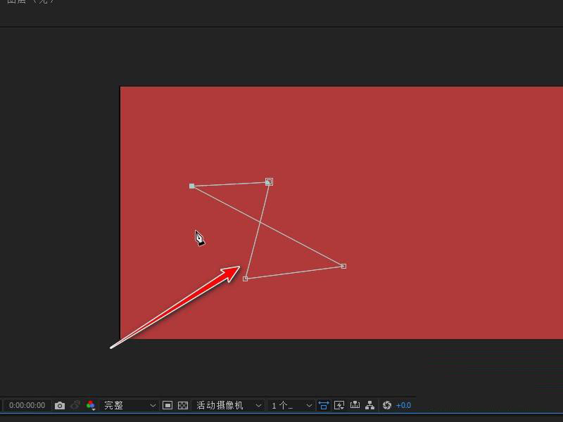 ae形状图层怎样设置遮罩图层