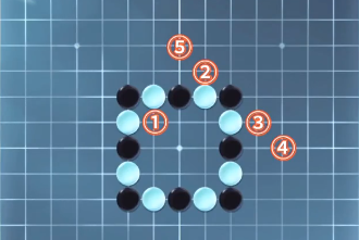 《逆水寒手游》五子棋残局第三关通关攻略