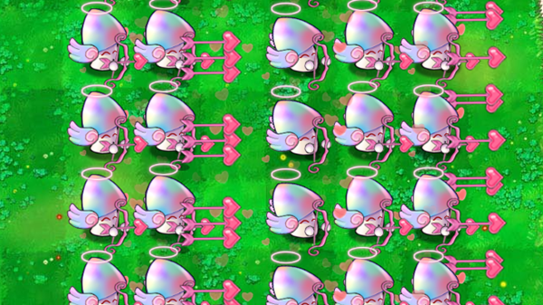 《植物大战僵尸杂交版》Cupid魅惑菇射手效果一览